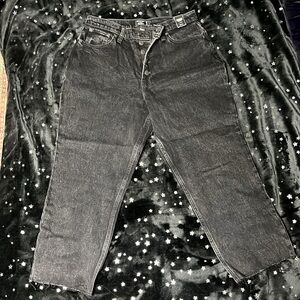 Abercrombie & Fitch Jeans 29/8 Super High Rise Curve Love Straight ButtonFly